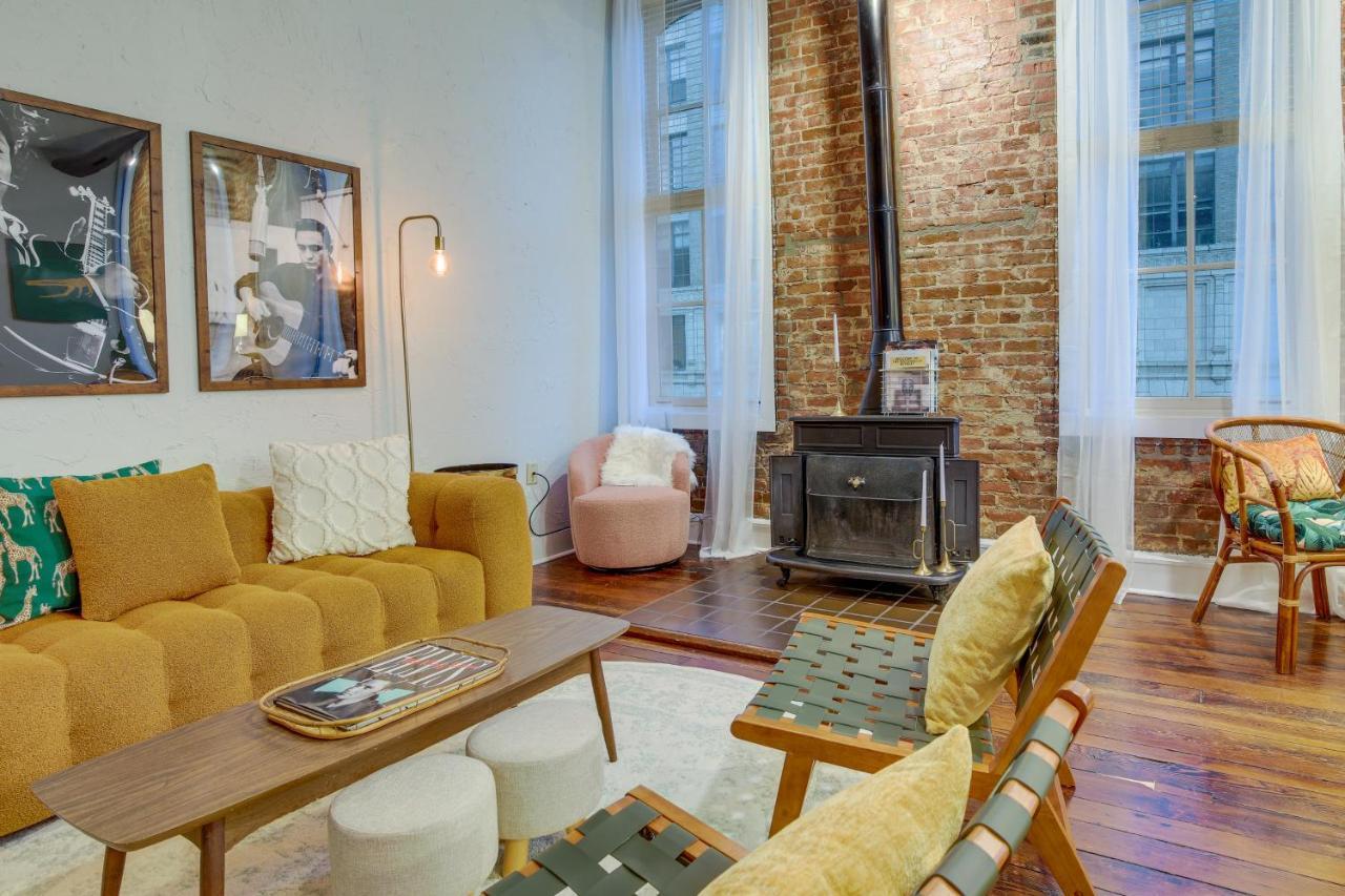 Historic Memphis Condo Walk To Beale Street! Esterno foto